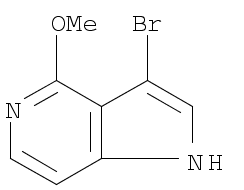 1H-Pyrrolo[3,2-c]pyridine, 3-bromo-4-methoxy-